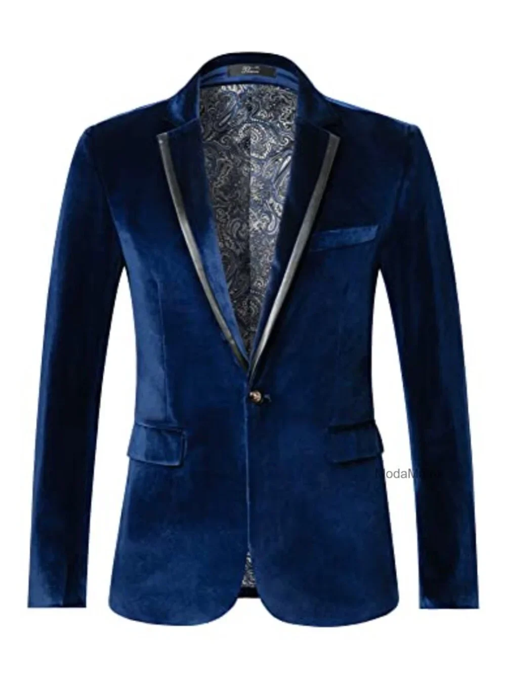 Velvet Blazer Sport Coat Tuxedo Jacket for Prom Wedding Party Dinner